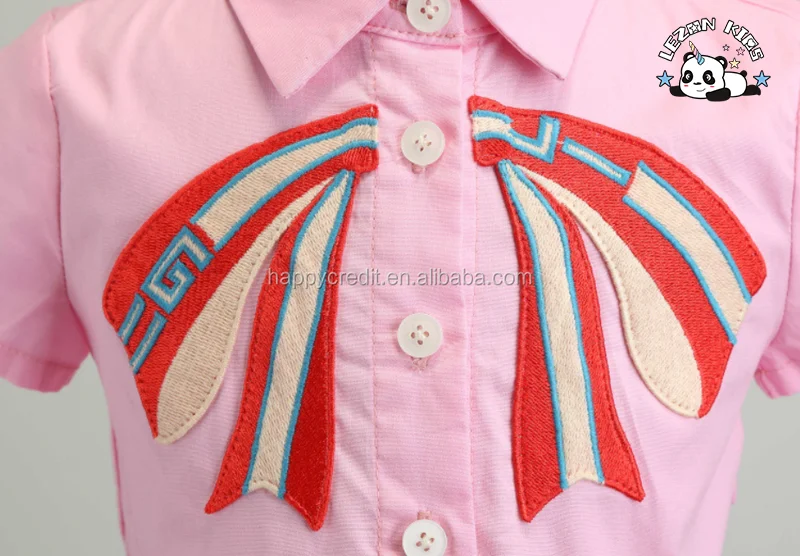 LEZONKIDS - Custom Clothing Embroidery Dress for Kids Princess Frocks for 12 Years Girls